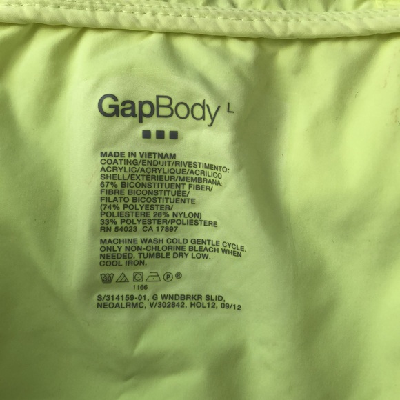 Gap Body Neon Packable Windbreaker - Picture 5 of 6